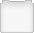 FD16901 Накладка розетки 2К+З с крышкой IP44, цвет Белый FEDE фото